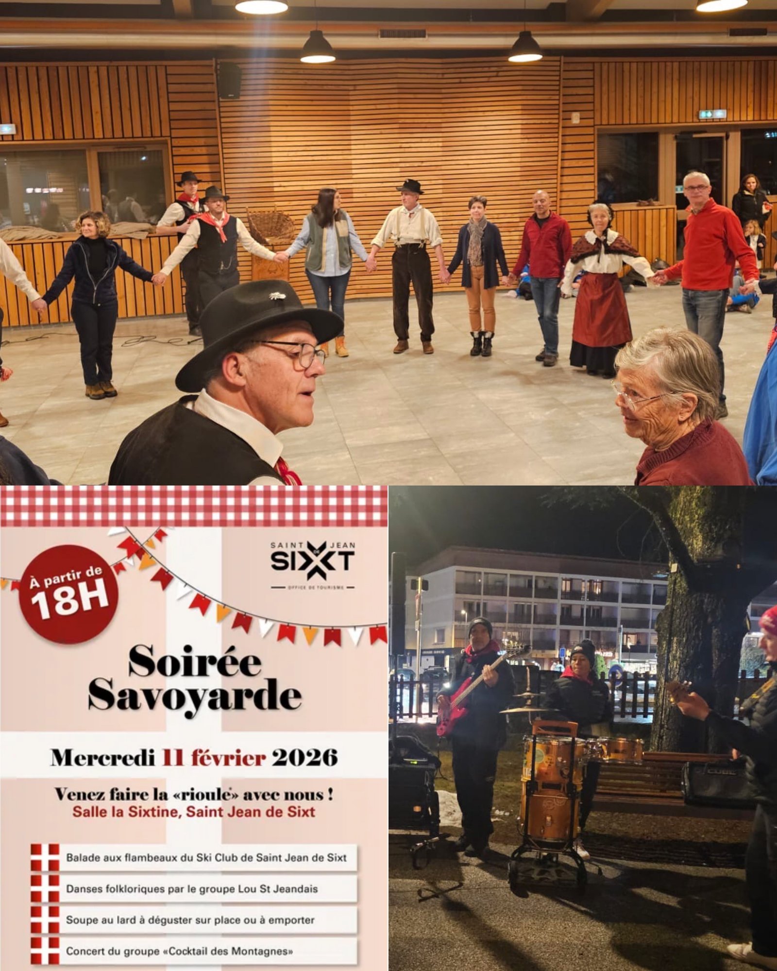 Une soirée savoyarde qui réchauffe les coeurs !